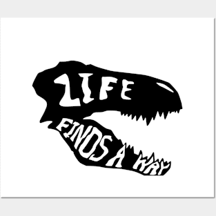 Life finds a way v1 Posters and Art